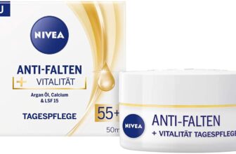 Anti-Falten + Vitalität – Die NIVEA Anti-Falten + Vitalität Tagescreme vitalisiert anspruchsvolle, reife Haut und mildert Linien sowie Falten sichtbar.