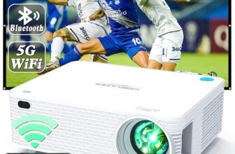 WISELAZER Beamer Full HD Heimkino Projektor, Native 1080P