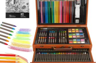Kunst Set, 141 Teile Deluxe Kunst Set