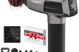 Massagepistole - Tragbares Handmuskelmassagegerät zur Schmerzlinderung,super leises elektrisches Percussion - Massagegerät