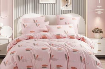 Omela Rosa Federn Bettwäsche Set