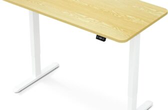 HAIAOJIA Höhenverstellbarer Schreibtisch Elektrisch
