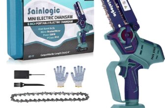 Sainlogic 6 Zoll Mini Kettensäge mit Akku