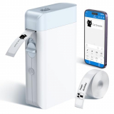 Etikettendrucker, Bluetooth beschriftungsgerät selbstklebend, Mini Etikettiergerät
