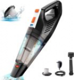 Hihhy Handstaubsauger Akku 120W, 9000Pa Handstaubsauger Kabellos mit 2 HEPA Filter