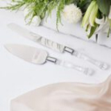 AW BRIDAL Hochzeitstorte Tortenbesteck-Geschenke für Hochzeit,