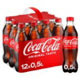Coca-Cola Classic – Einweg Flasche (12 x 500 ml)