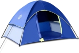 PUREBOX Campingzelt Leichtes Zelt für S(1-2)/L(2-3) Personen, Familie Kuppelzelte Winddicht mit Tragetasche, Einfach Aufzubauendes Outdoor-Zelt, Wurfzelt für Camping, Garten, Wanderausflug