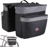 Kemimoto Fahrradtasche für Gepäckträger, Gepäckträgertasche für Fahrrad (30 L), Wasserabweisende Fahrradtasche hinten, Fahrrad Taschen Set für e-Bikes, Lange Radtouren