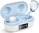 FAMOO Kopfhörer in Ear, Bluetooth 5.3 Kabellos, 42 Stunden Spielzeit mit Ladeetui, LED-Anzeige, Comfort Fit, IPX8 wasserdichte Ohrhörer, Tiefer Bass for Sport