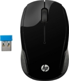 HP ,WLAN, Maus 220 (kabellos, Links- und Rechtshänder) schwarz, 9.48 x 5.7 x 3.91 cm