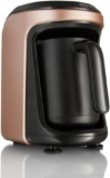 Karaca Hatir Hup Türkische Kaffeemaschine, Rosegold, Für 5 Personen, 535W, Kaffeevollautomat, Coffee Maker, Turkisch Kaffemachinen- Einfach Kaffee- Traditional Kaffeekocher