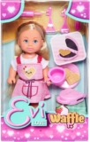Simba 105733564 – Steffi Love Waffle, Puppe backt Waffeln mit Waffeleisen, Minipuppe 12cm, ab 3 Jahren