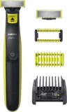 Philips OneBlade Face & Body – Elektrischer Bartschneider und Rasierer zum Trimmen, Stylen und Rasieren, inkl. 2 Original-Klingen, 5-in-1 Trimmaufsatz & 2 Körperaufsätzen (Modell QP2620/30)