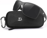 Suoso Fahrradbrille-Sonnenbrille-Herren-Sportbrille-Damen Sonnenbrillen Polarisiert Rechteckige Prägnant Wrap Around Radsportbrillen für Antrieb Mountainbike Radfahren