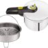 KESSER® Raketenofen Inkl. Grillpfanne aus Gusseisen mit Tragetasche Dutch Oven BBQ Rakete Holzofen Camping Campingkocher Campinggrill Edelstahl Grey
