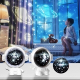 VAYALT Kinder Sternenhimmel Projektor, LED Sternenhimmel Projektor Astronaut mit Musik Player/360°Drehen，Kinder Erwachsene Galaxy Projector, Sternlichtprojektor für Schlafzimmer [Energieklasse C]