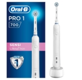 Oral-B elektrische Zahnbürste Pro 700 Sensi Clean Ultra Thin Plaque-Entfernung